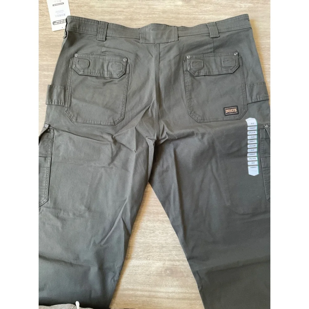 Duluth Trading Co Cargo Pants Iron 46x32 New With Tags